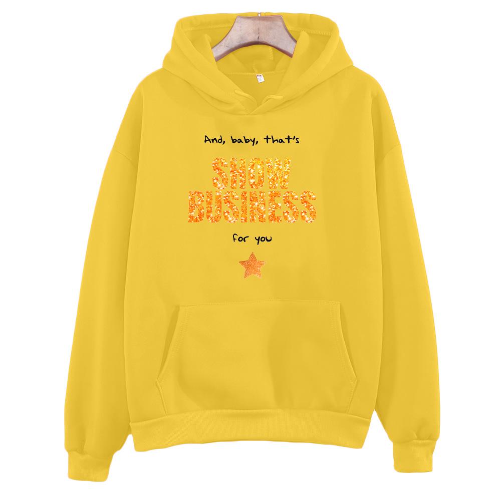 Taylor Inspired Life of A Showgirl Show Business Hoodies UNISEX Clothes Cotton Perfect Women Hoody Casual Long Sleeve Pullovers