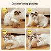 Interactive Sisal Cat Scratching Ball Toy For Kitten Teeth Cleaning Anti Bite 8CM Super Big Cat Ball Sounding Toy Pet Supplies
