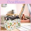Childrens Cartoon Storage Bin With Polyester Material For Bedroom Playroom Organization