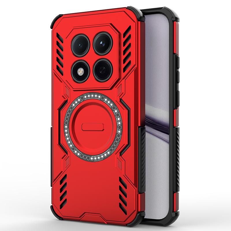 Magnetic Attraction Piece Phone Case For OnePlus ACE5 Ultra/OnePlus 13 13T 13R/OnePlus Nord4/OnePlus ACE5 Case Heat Dissipation Back Cover
