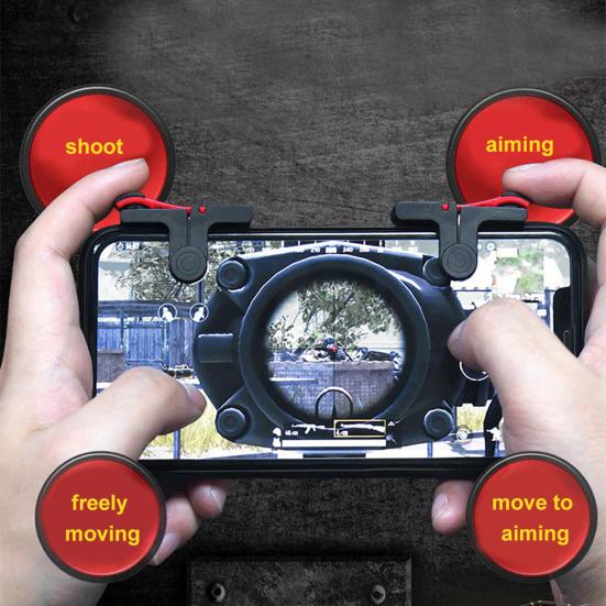 Handle Flexible Compact Game Chicken-eating Mobile Phone Game Controller for Phone