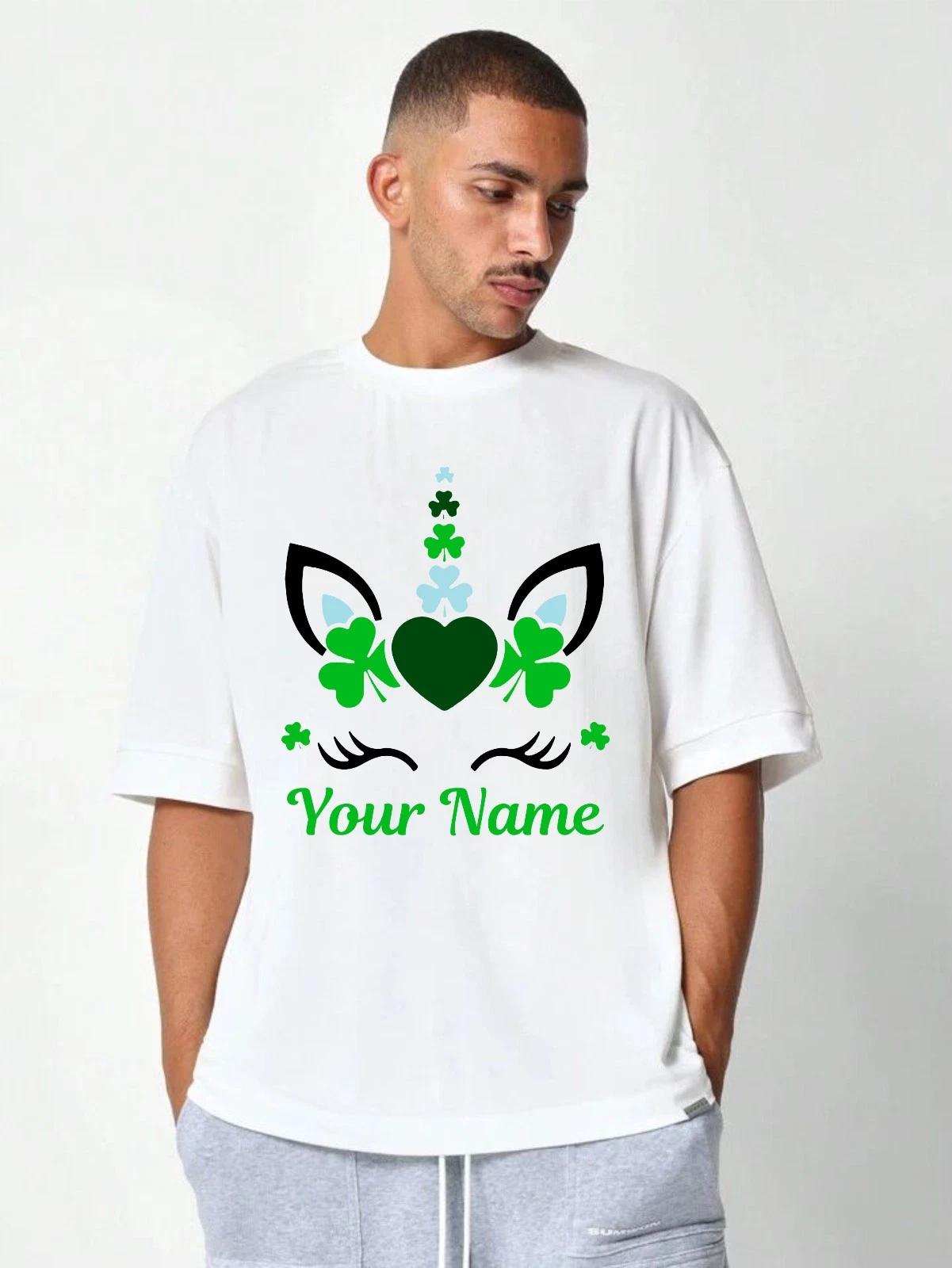 Personalised St Patrick s Day Funny Mens T-Shirt, Irish Prade Gift Unisex Tee S