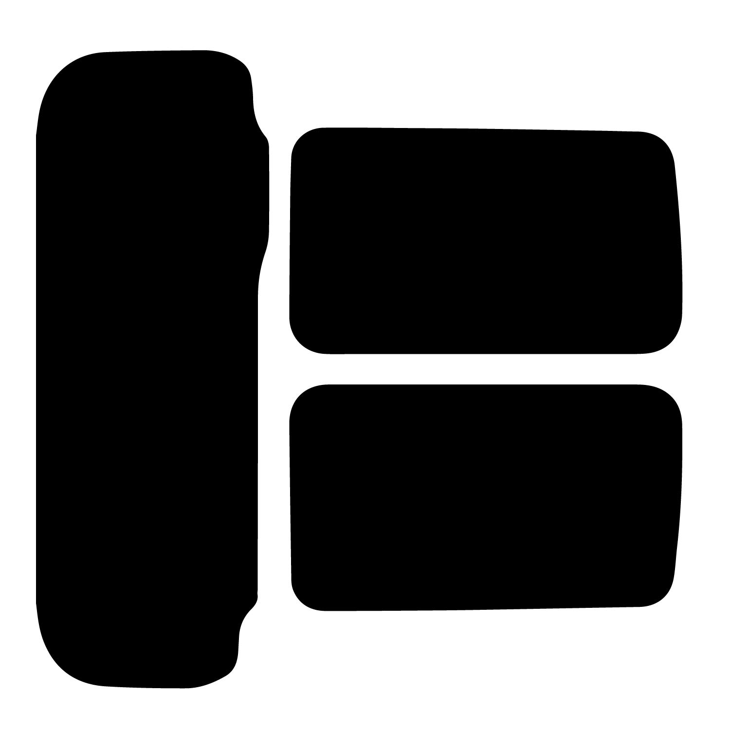 

оригинальная пленка с твердым покрытием Suzuki Jimny Sierra автомобильная пленка Задний комплект Дымчатая пленка Соответствует техосмотру NS-020 (20%) Сделано в Японии (Lumicool)