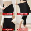 Lamb wool silk pants women's winter wear fleece thickened leggings high waist super thick knee pads warm cotton pants