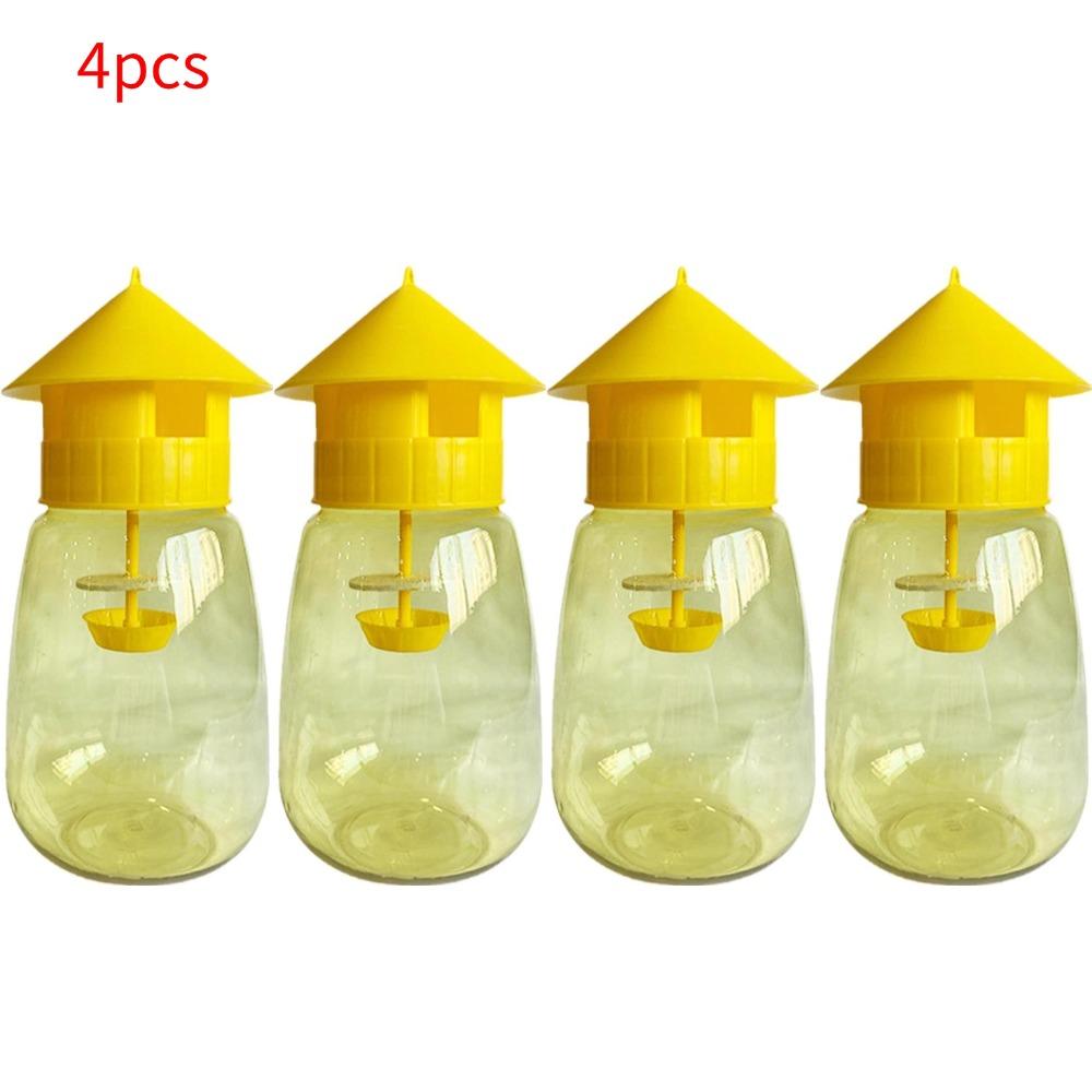 Plastic Fruit Fly Trap Killer Drosophila Trap Anti Fly Fruit Fly Killer Catcher Orchard Insect Trap Pest Control Tool 1-20pcs