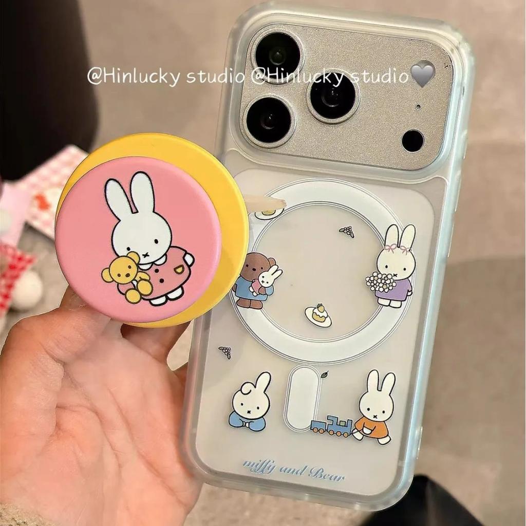 Rabbit Is Suitable for Apple 11promax Mobile Phone Case 11plus Magnetic Suction 11 Bracket 11pro Skin Feeling 11e Creative 11.