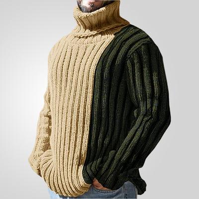 Nowa Casualowa Moda Długi Rękaw Biznesowy Klasyczny Wszechstronny Sweter Dzianinowy Męski Pulower Wełniana Bluza z Kapturem Kurtka