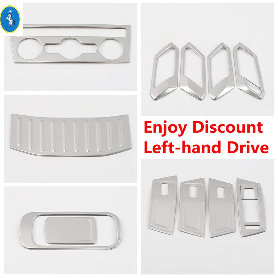 For Volkswagen T-Roc T Roc 2018 - 2025 Glove Box Window Lift Handle Bowl Central Control AC Air Panel Rear Anti Kick Cover Trim