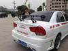 Universal No-Drill Black Aluminum Rear Spoiler for Sedans