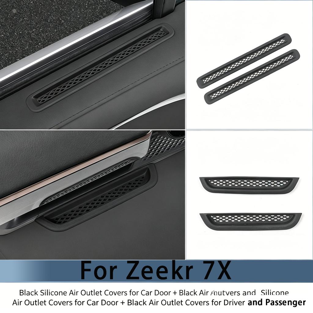 For NEW Zeekr 7X 25-26 Driver Passenger Center Control Air Outlet Protective Cover Air Conditioning Protective Cover