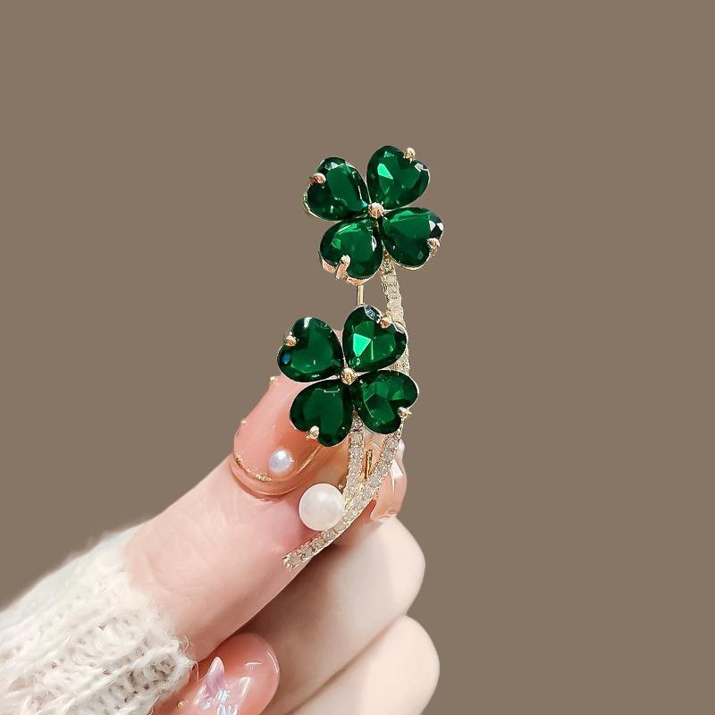 New Alloy Brooch High-end Niche Women's Peony High-end Pin Coat Suit High-end Versatile Brooch