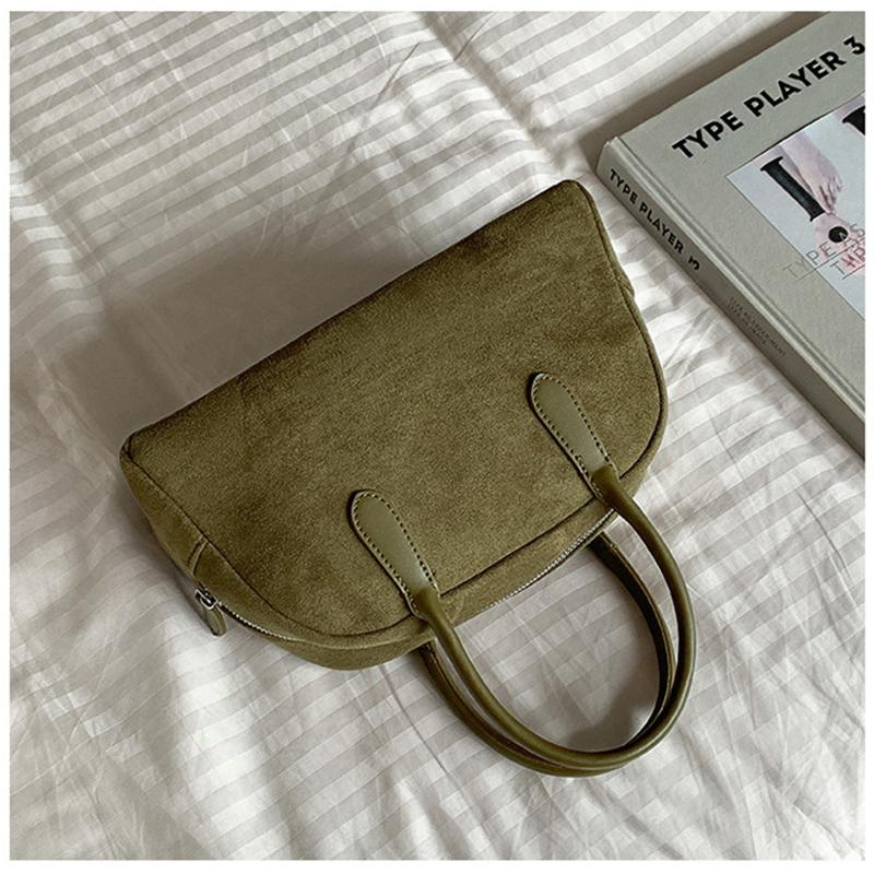 Torebki Damskie Projektant Moda Luksusowa Retro Boston Pluszowa Torba