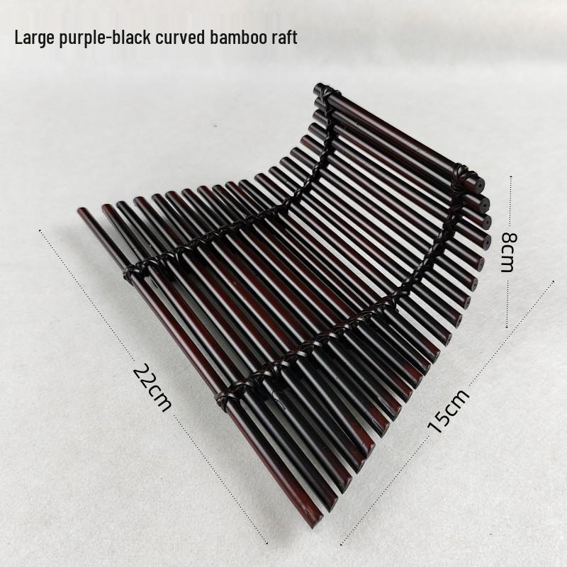 Sashimi & Seafood Bamboo Raft Decoration – Perfect for Hot Pot, Beef, BBQ, and Plating