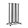 Coffee Capsule Storage Rack, Black   Plated Iron, 42 Capsules, Simple and Elegant Design, Large Capacity, Robust Use with Coffee Capsule Holder,
