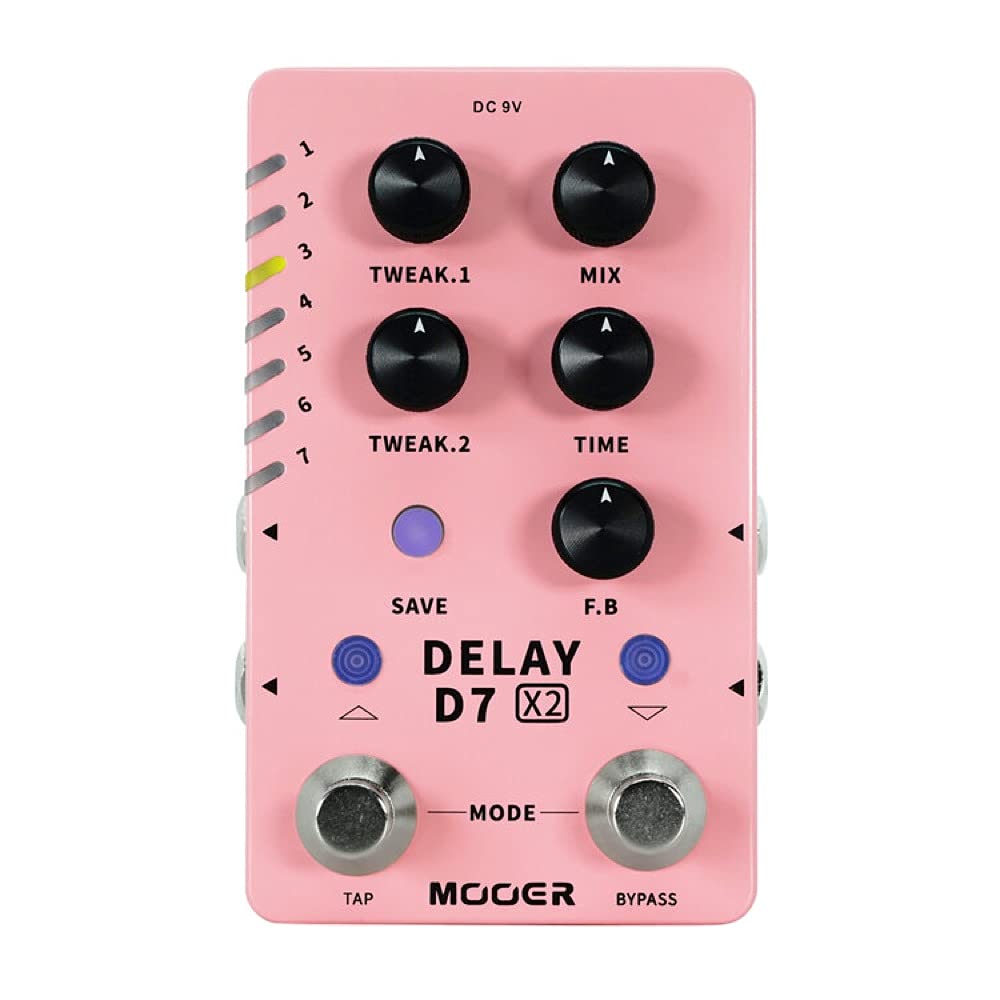 

Mooer D7 X2 DELAY гитарный эффект задержки