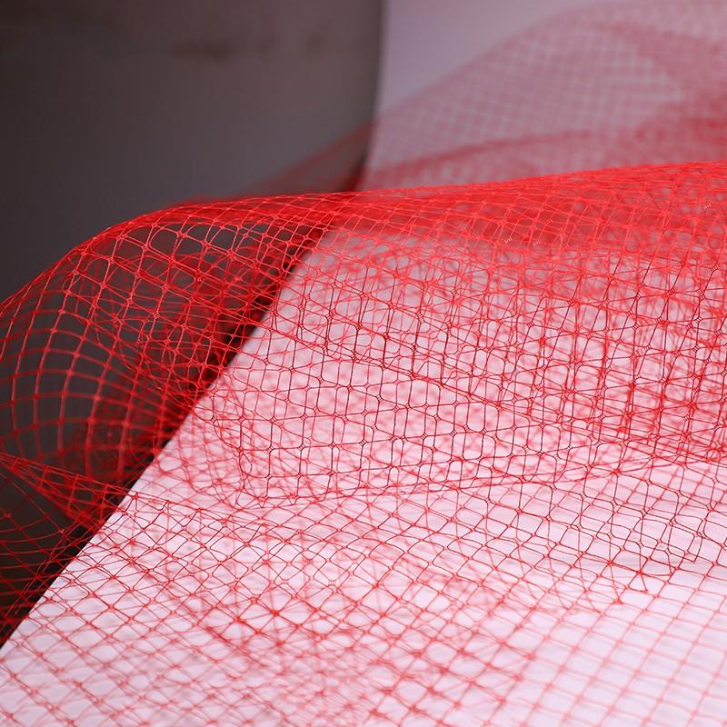Hard Mesh Fabric Hollow Out Mesh Veil Styling Design Sewings Cloth Bridal Headdress Wedding Decoration DIY Materials