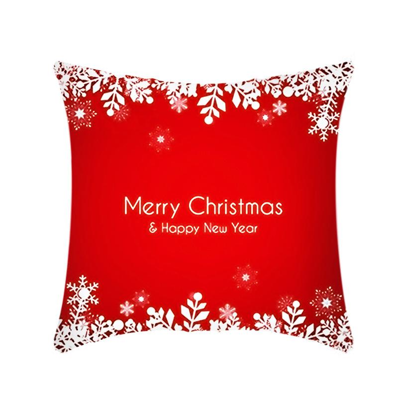 

Новая Рождественская Наволочка для Подушки, Короткий Плюш, Домашняя Наволочка для Подушки, Наволочка для Автомобильной Подушки 45X45 (without core)