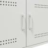 White Coffee Table 68 x 50 x 50.5 cm Steel