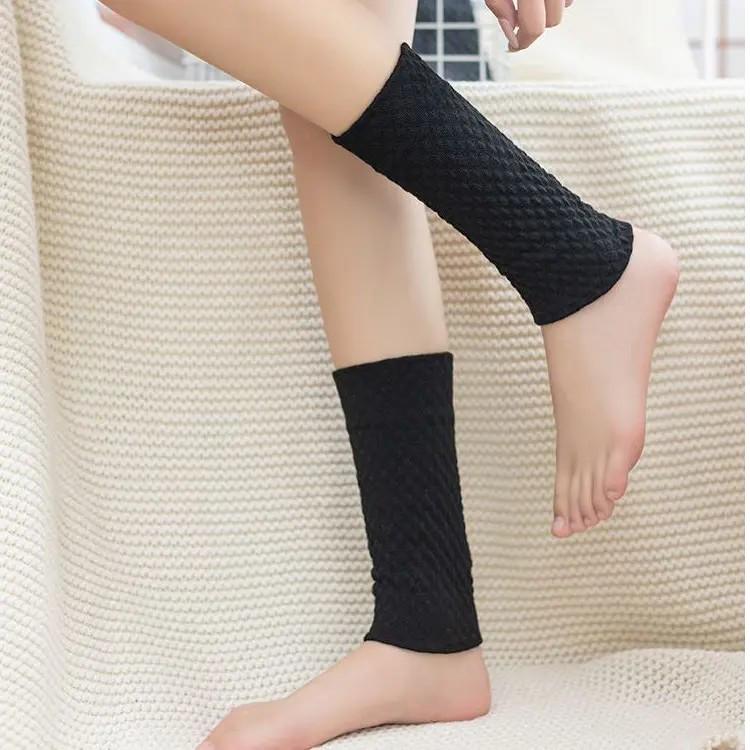Japanese Style Pure Cotton Warm Ankle Sleeve - Thickened Protection for Winter Riding