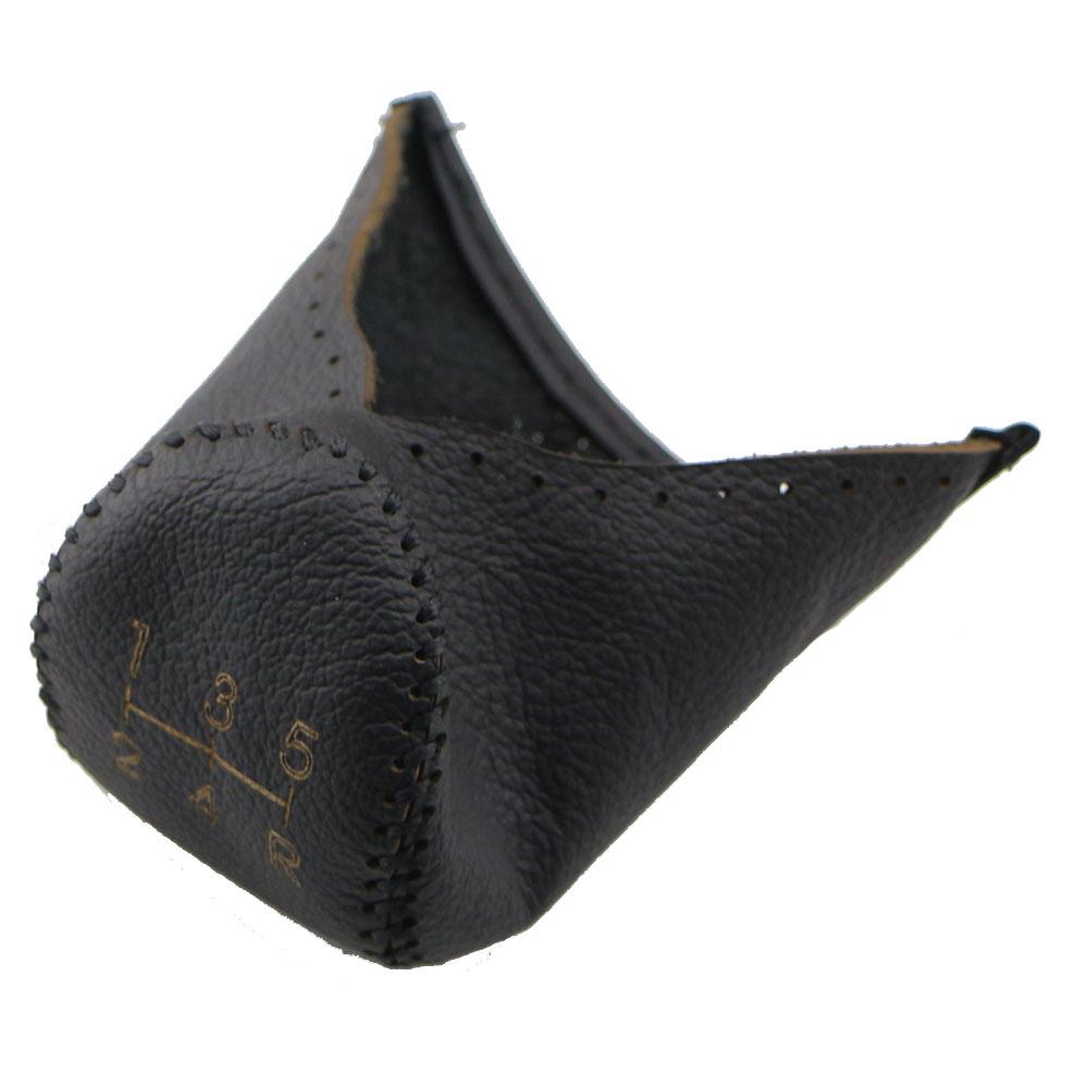 Echtes Leder Auto Getriebe Kopf Schaltknauf Abdeckung Getriebe Halsbänder für Mitsubishi Galant Outlander Lancer Evolution Pajero ASX AT