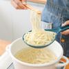 Large Capacity Slotted Spoon Plastic Colander Spoon Convenient Skimmer Spoon  Straining Pasta Soup