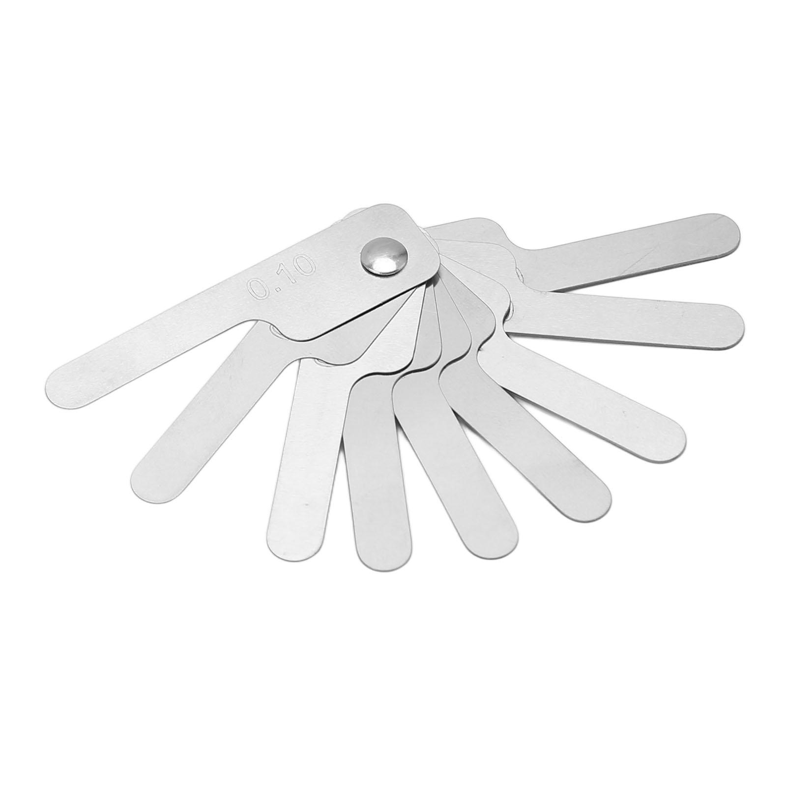 

Набор из 9 штук Стоматологический щуп Высокая точность Гибкая линейка для измерения зубных промежутков Нержавеющая сталь Оральный