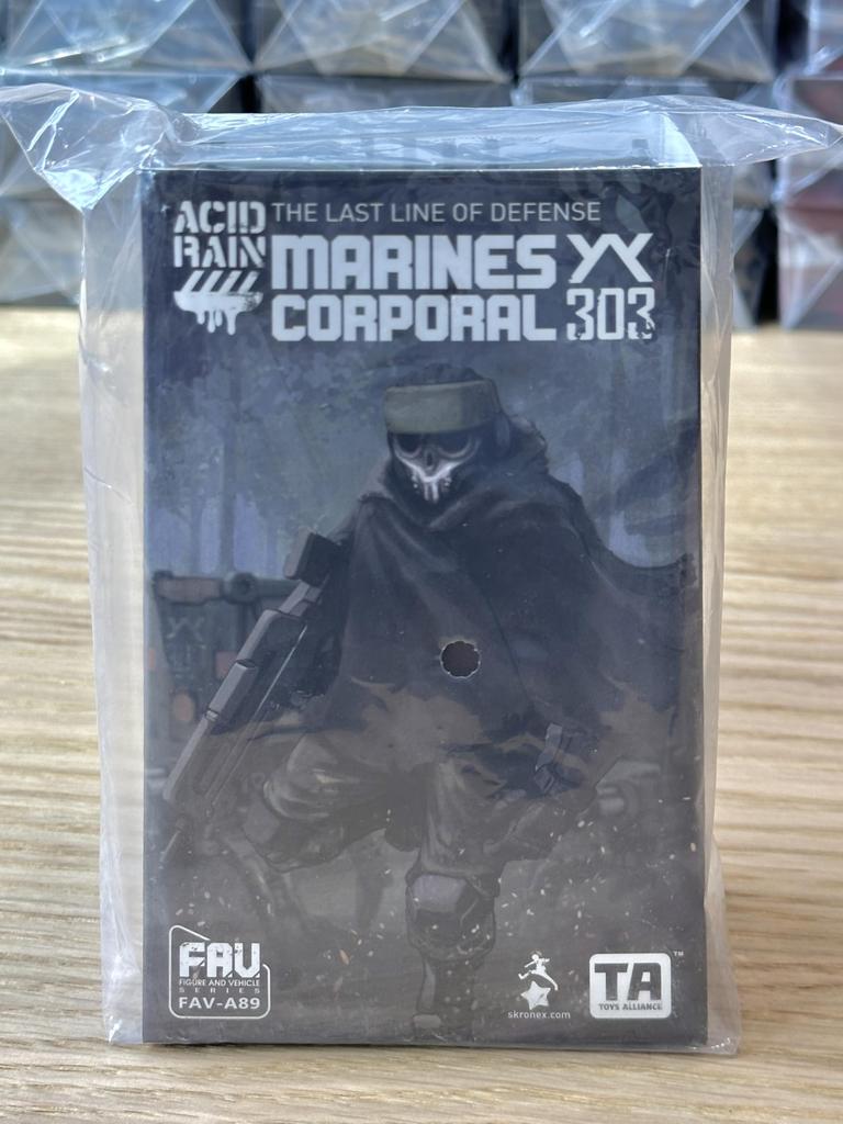 Acid Rain World FAV-A89 Marines Corporal, 1/18 Scale Pre-painted Articulated Military Figure (The Last Line of Defense) by TOYS ALLIANCE