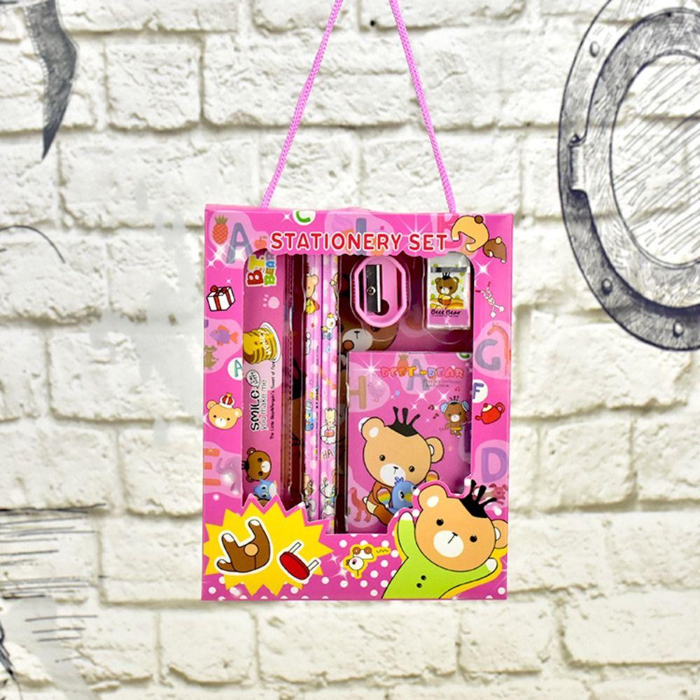 Dárkové studijní psací potřeby Gumy Mateřská škola narozeninové dárky Ceny Roztomilá sada psacích potřeb 6 v 1
