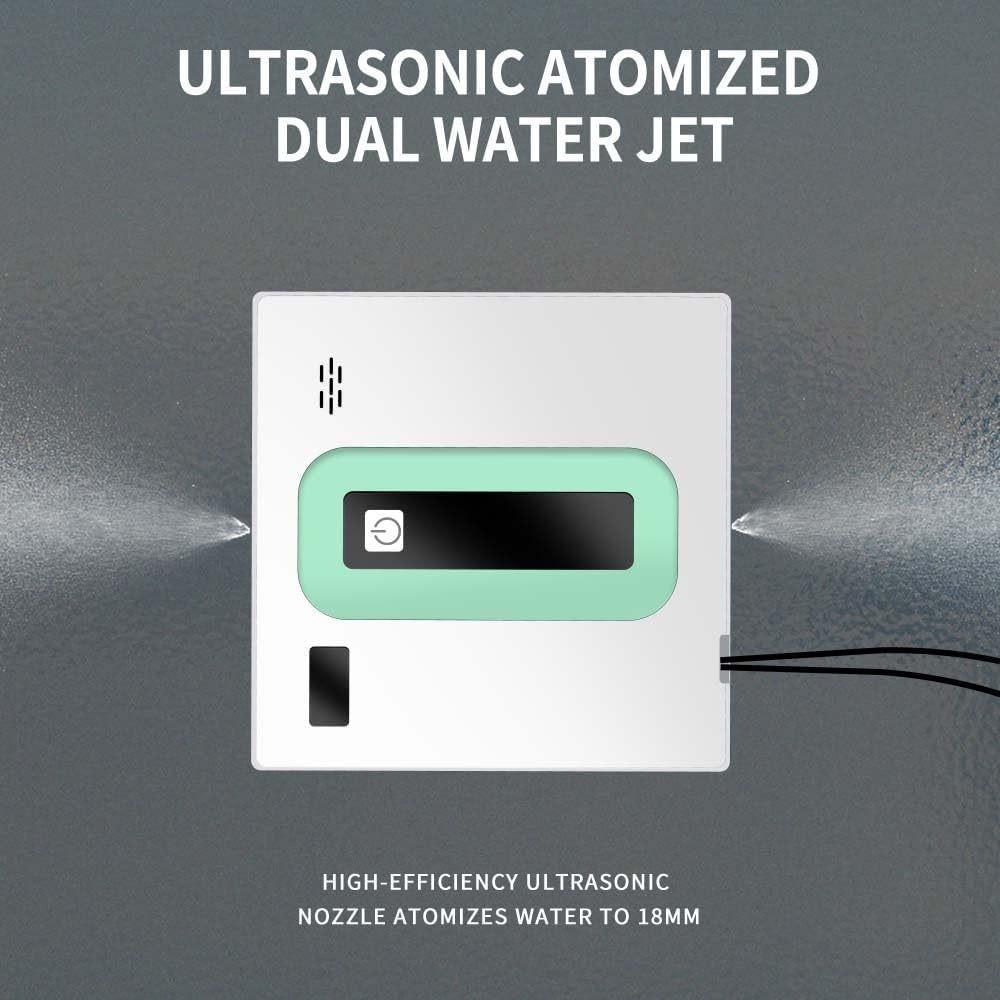 Dual Water Spray Window Cleaning Robot Remote Control Automatic Window Cleaner Robot App Control Robot Window Washer