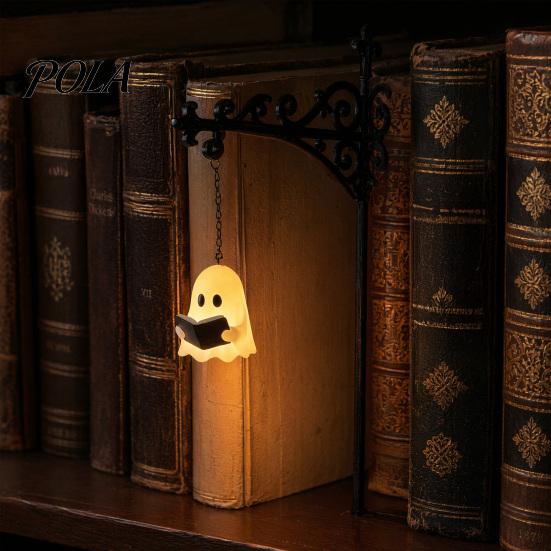 Klassische Leseleuchte 2 Stück Bibliothekslaterne, 3D-gedruckte dekorative Bücherregalbeleuchtung, Buchregalleuchten für Leseratten, Warme Beleuchtung für Ausstellungsbereiche
