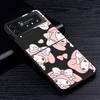 Cinnamoroll My Melody Case for Samsung Galaxy Z Flip4 Flip3 5G PC Hard Cell Phone Shell Z Flip 4 3 Black Coque Zflip4 Cover