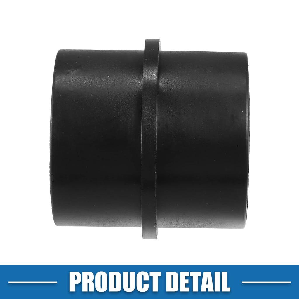 Ein ABSOPRO Auto Luftkanalverbinder Gerader Luftheizungskanal Verbindungsstück Anschlussrohr 75mm Außendurchmesser Schwarz 2 Stück