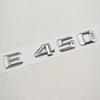 Logo Lettre de Voiture 3D ABS E400 E450 4MATIC Autocollant Emblème Coffre Arrière Pour Classe E E400 E450 W213 Accessoires de Queue Auto