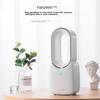 KOVOL Desktop Fan, Small Tower Fan,Plug-In USB, Quiet Air Conditioner Fan, Bladeless, White