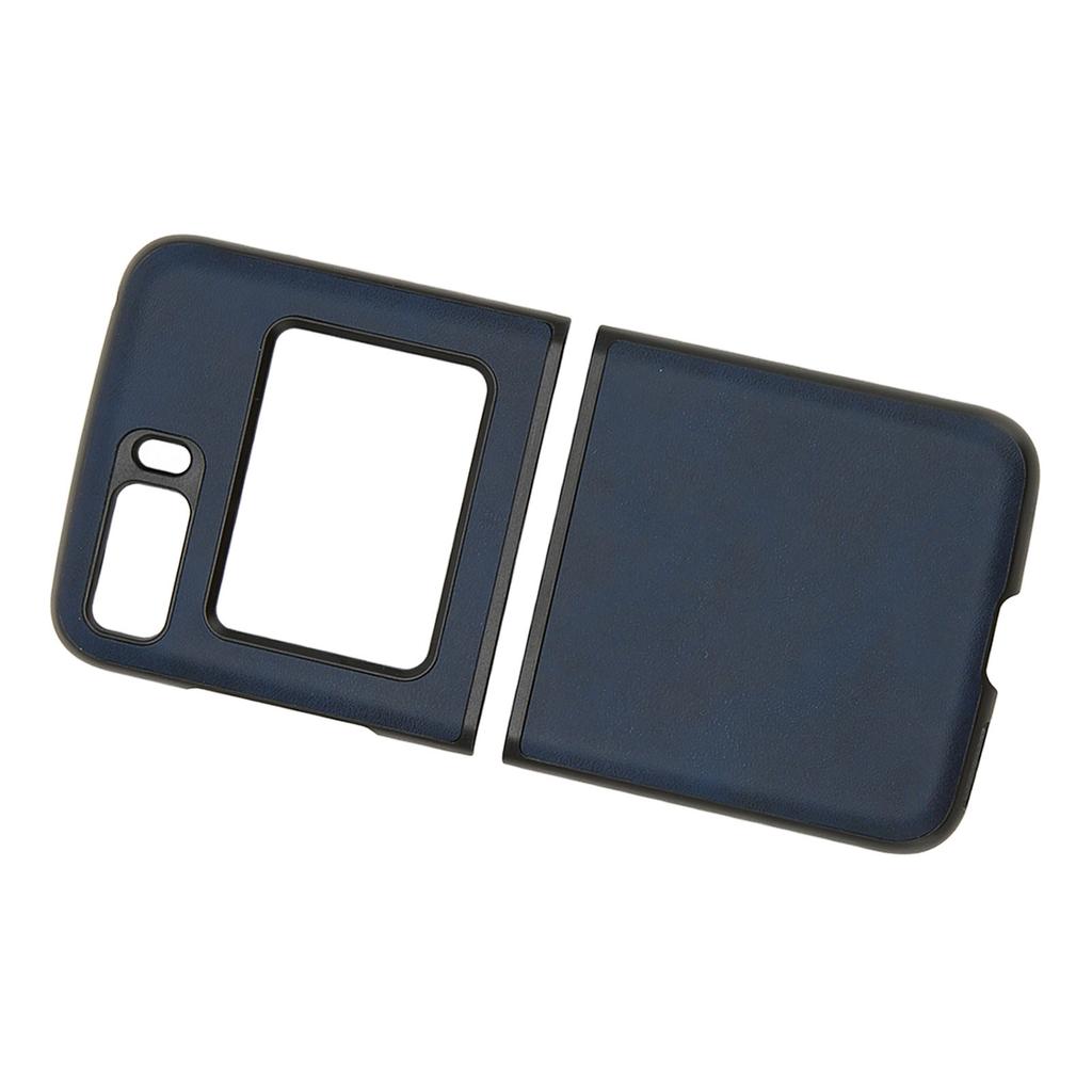 Leather Folding Phone Case Scratch Resistant Flip Phone Protective Case for Moto Razr 2022