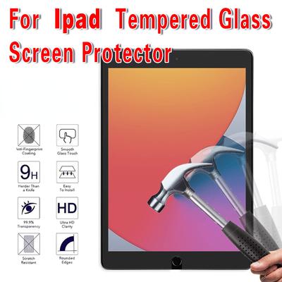 1PC/2PCS/3PCS Tempered Glass Screen Protector for IPad 10.2 9.7 10. 5 10.9 11 IPad 8 7 6 9 Air 4 3 2 Mini Glass IPad 2020 2019 2018 2021 NOT Soft Film