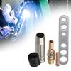 19Pcs MIG/MAG Welding Contact Tips 0.8mm M6 Gas Nozzle Tips Holder Replacement for Binzel 15AK