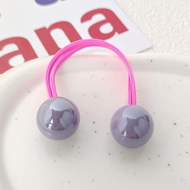 

Korean-Style Cute Cartoon Double-Headed Hair Tie for Kids - High-Elasticity and High-Quality