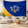 Tapeçaria de Parede de Futebol do Everton, Penduricalho de Parede em Tecido Macio, Fundo Decorativo Para Quarto Arte de Parede para Casa