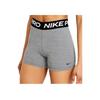 Nike Pro 365 Logo Print High-Waisted Fitted Workout Shorts Women Shorts Smoke-Gray CZ9831-084