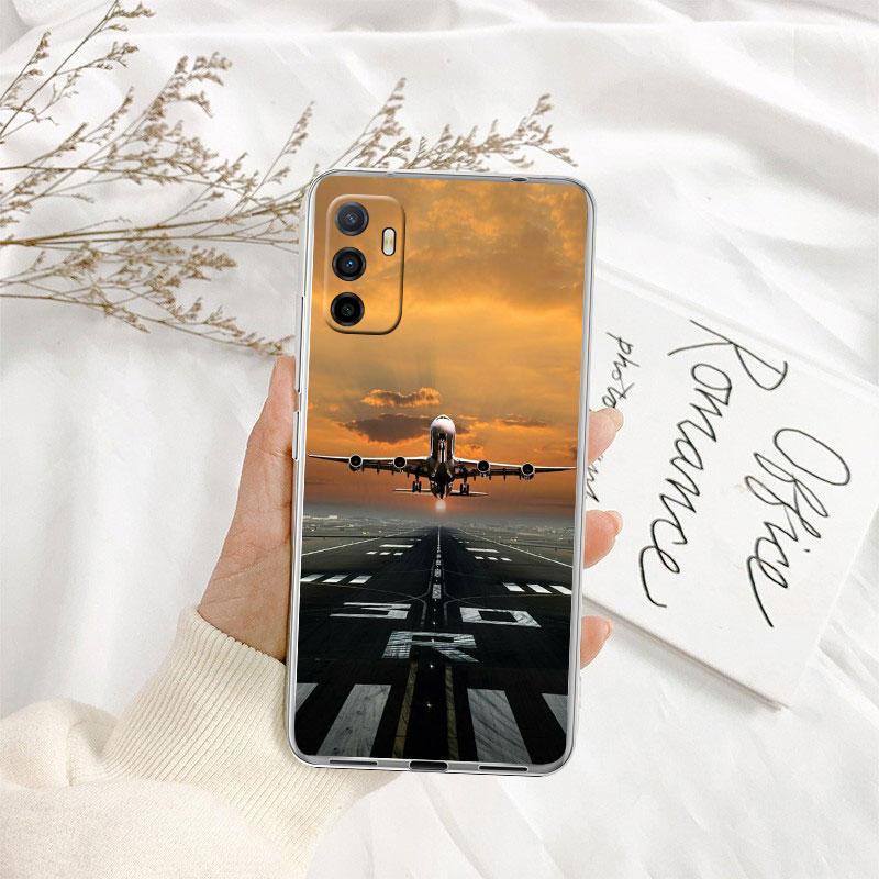 Airplane Aesthetic Art Case for Motorola E13 E15 E20 E22 E22I E22S E30 E32 E40 E7 E7I G Plus Power Play Stylus G22 G14