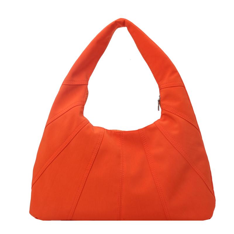 Сплошная женская пригородная сумка на одно плечо большой емкости для подмышек — фото 9