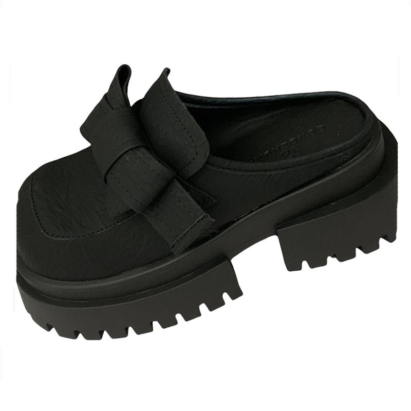Fashion Platform Women Mules Shoes Flats Fashion Slippers Casual Cozy Dress Woman Sandals 2025 Classic Slides Slingback Sandalias Mujer