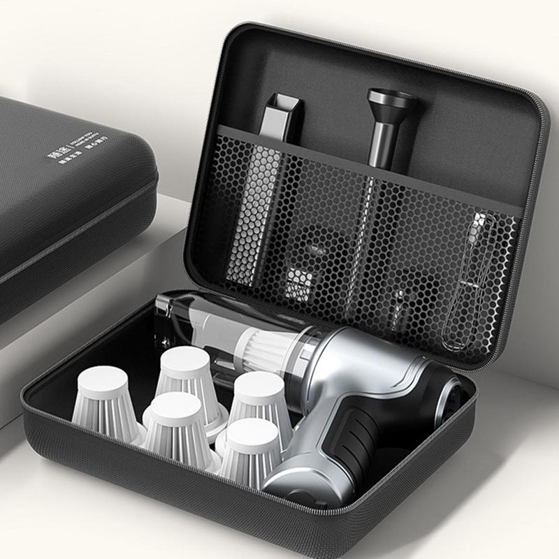 Storage Case for Car Vacuum Cleaner Portable Auto Vacuum Bag Pet Hair Vacuum Organizer Car Vacuum Cleaner Accessories Carrier