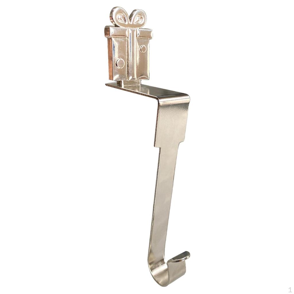 Stocking Hook for Bookshelf, Christmas Decoration Accessory