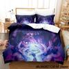 NEDY GIRL OVERDOSE Beding Set Single Twin Ful Quen King-Sized Dimensionsd Dimensions Bed Linen Set Adult People Kid Bedrom Thre-piece Suits Anime