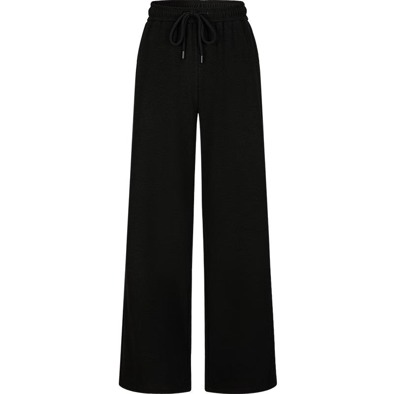 JIUZI ANNACO Women's Elastic Waist Straight-Leg Pants