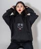 [M] [F] A Glass Of Wine Hoodie H02-Black