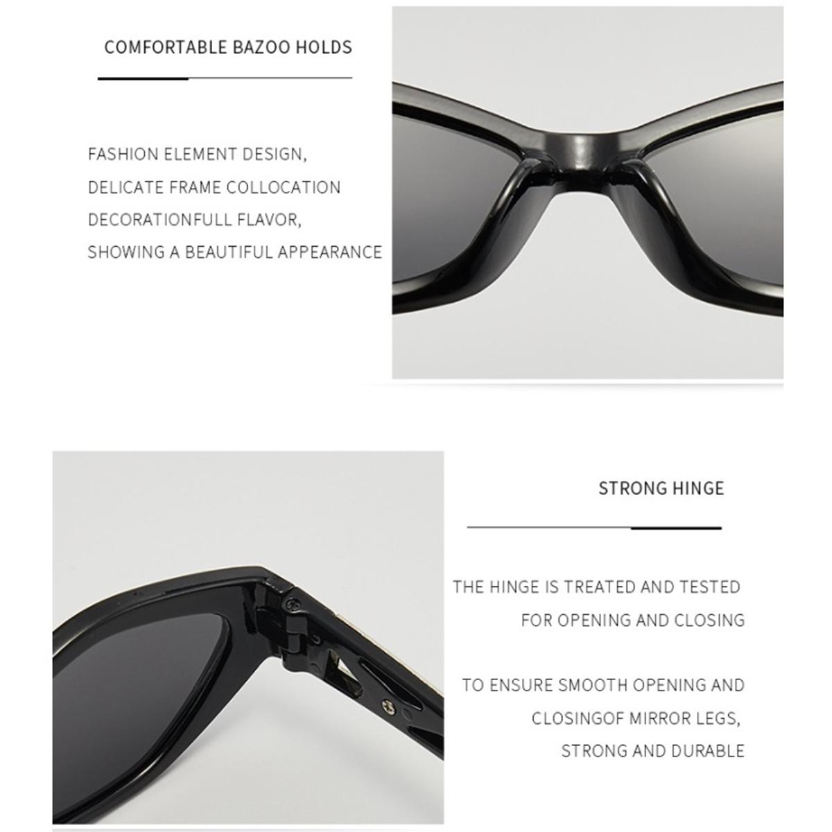 Классическая акриловая оправа Модные очки Черные очки Уличные очки Пляжные аксессуары — фото 5