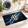 Flannel Kitchen Mat Juventus FC Soft Area Rug Non Slip Floor Carpet Home Decoration